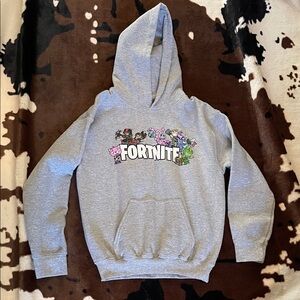 “Fortnite” Kids Gray Hoodie!